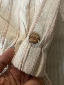 New With Tag Refinery Linen Co-ord Set