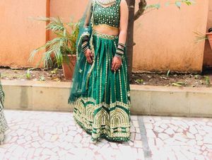 Sequins Lehenga Choli