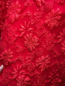 Red Off-Shoulder Dress