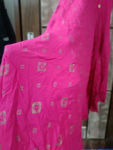 PURE RAYON LONG KURTA