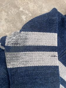 Striped Full Zip Hoodie