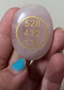 Rose Quartz Zibu Coin [1 Piece ]