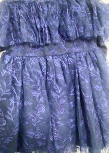 Navy Blue Frock Of 3 To 4 Years
