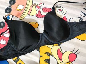 Heavily Padded Black Bra (Mostly U***)