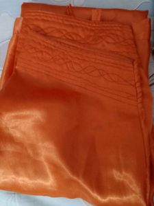 Rear Shimer Kurta With Satin Salwaar