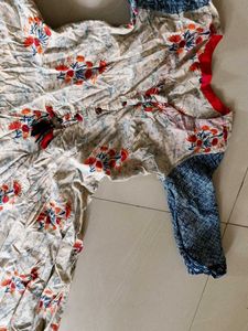 Floral Print Maxi Dress