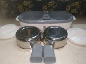 JAYPEE Dual Serving Stainless Steel Casserole