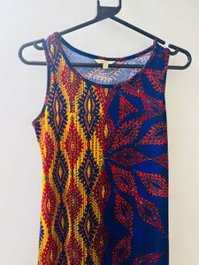 Colorful Maxi Dress-S