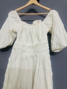 White Midi Dress