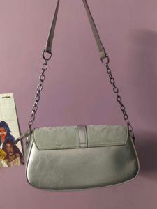 Silver Y2k Bag