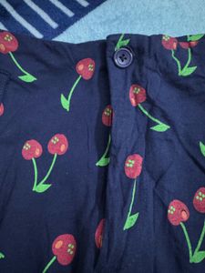 Cherry Print Trouser ( Find My Match In Listing)