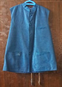 BRAND NEW - Ethnic Silk Nehru Jacket
