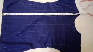 Elegant Blue Embroidered Kurta