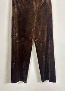 Velvet Brown Pants