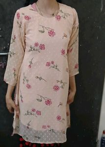 Floral Print Kurta