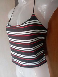 Striped Crop Top