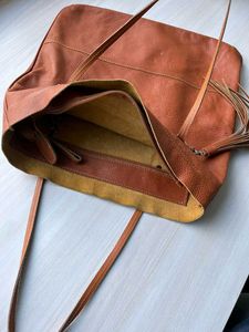 Tan Tote Bag
