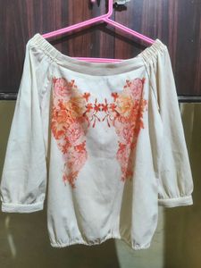 Floral Off-Shoulder Top