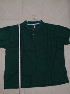 NU EARTH Men&#39;s Printed Polo Neck T-shirt