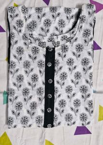 Floral Print Kurti Top