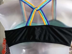 Colorful Bikini Top
