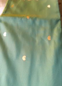 Premium Katan Silk Saree With Open Border Design