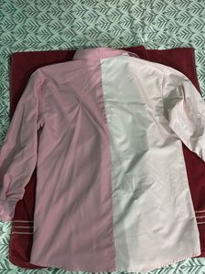 Two-Tone Pink Shirt