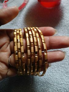 New Golden Bangle Set