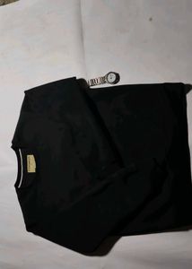 Comeco Black Crewneck Sweatshirt