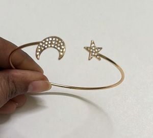 Star Charm Bangle - Set of 2