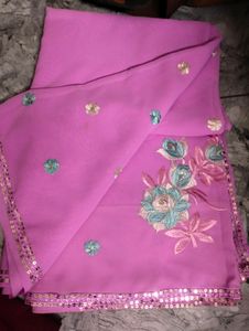 Beautiful Saree With Blouse😍