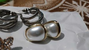Pack Of 3 Beautiful Stud Earrings