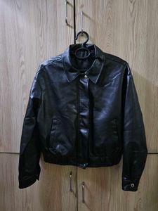 Savana Faux Leather Jacket
