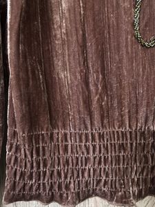 Embellished Velvet Top-1