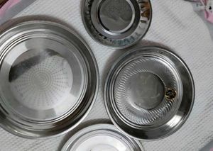 Steel 4 Plates Different Sizes