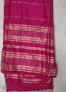 Olive Green &amp; Pink Salwar Kameez