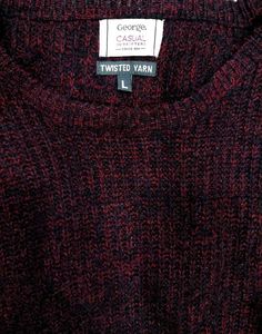 🇲🇳 Twisted Yarn Thrifted Sweater