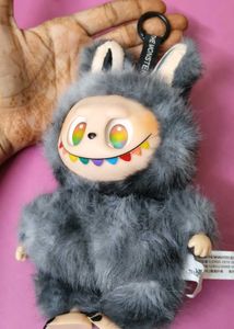 Pink Labubu &amp;Grey labub