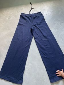 Navy Wide Leg Pants