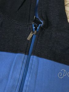 Striped Sleeveless Hoodie