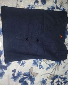 Navy Blue Tunic Top