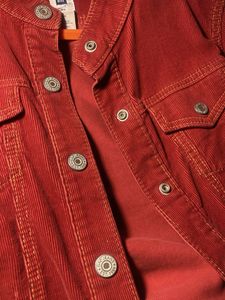 Red Corduroy Jacket