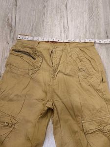 Sc8959 Levi&#39;s Cargo Bootcut Jeans Waist 30