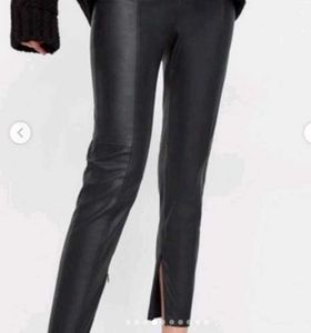 Zara Leather Pants - Premium Quality