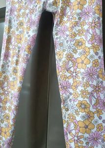 Floral Print Pants