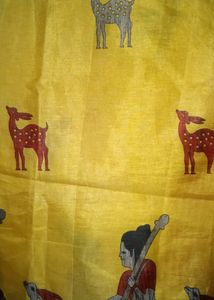 Beautiful Yellow 💛 Saree