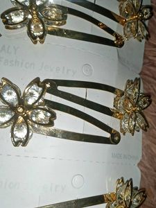 Floral Hair Clips