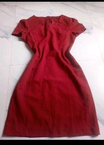 Maroon Dress