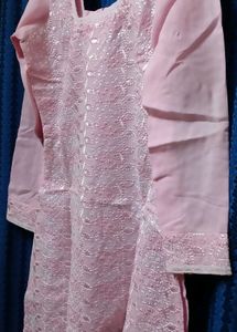 Elegant Pink Kurta Set