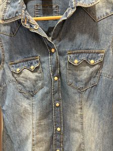 H&amp;M Denim Western Shirt